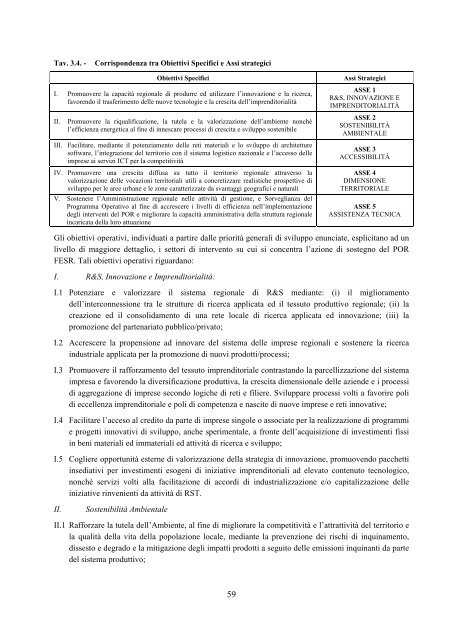 REGIONE MOLISE POR FESR 2007 â 2013 CCI ... - Ufficio Europa