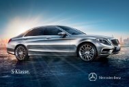 S-Klasse. - Mercedes Benz