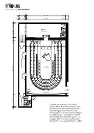 Grundriss | Konzertsaal - Kirberg  Catering