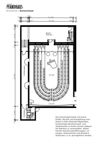 Grundriss | Konzertsaal - Kirberg  Catering