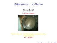 Conference-reflexion - Académie de Montpellier