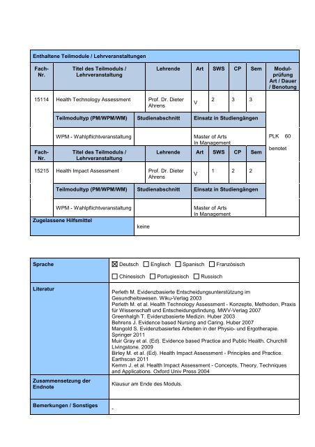 Modulkatalog SPO 29 - Hochschule Aalen