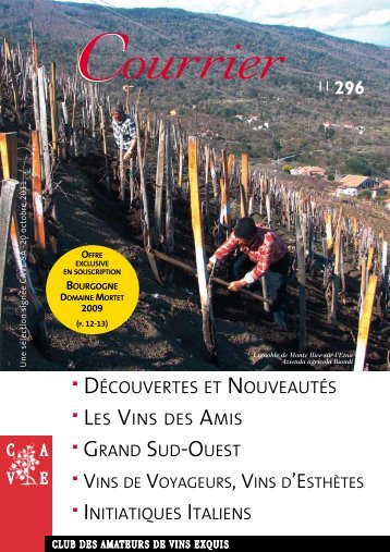 DéCOUVERTES ET NOUVEAUTéS - Cave SA