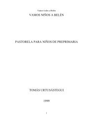 VAMOS NIÑOS A BELÉN - Tomás Urtusástegui