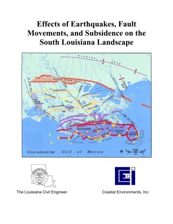 Effects of Earthquake Fault Movements and Subsidence - CEI Home