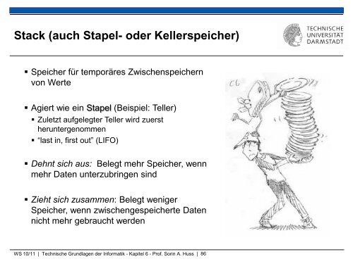 Technische Grundlagen der Informatik â Kapitel 6