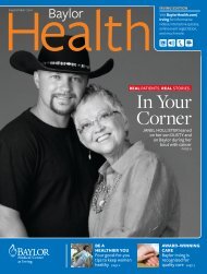 Irving - Baylor Health Care System Online Newsroom