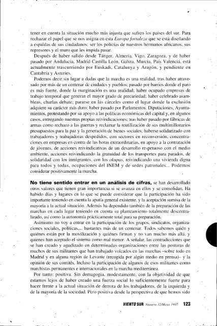 La izquierda nunca ha tenido una estrategia frente al ... - Viento Sur