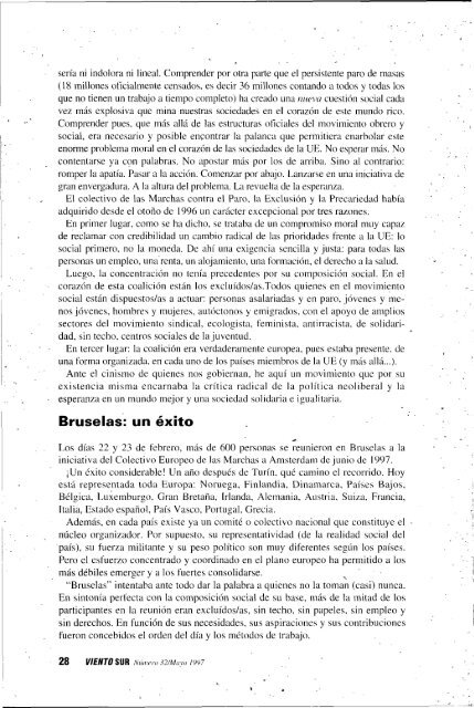 La izquierda nunca ha tenido una estrategia frente al ... - Viento Sur