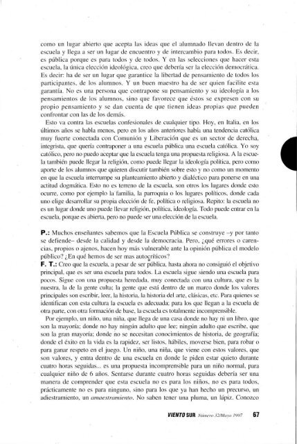 La izquierda nunca ha tenido una estrategia frente al ... - Viento Sur