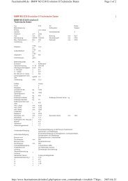 Page 1 of 2 FaszinationM.de - BMW M3 E30 Evolution II Technische ...