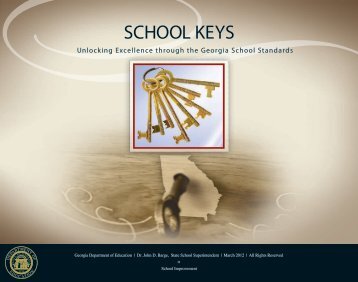 SCHOOL KEYS - Georgia Department of Education