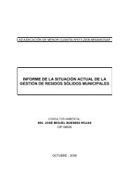 Informe de la SituaciÃ³n Actual de GestiÃ³n de Residuo s SÃ³lidos - Inicio