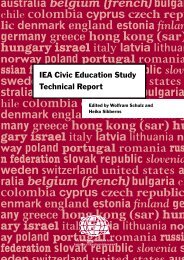 IEA Civic Education Study Technical Report