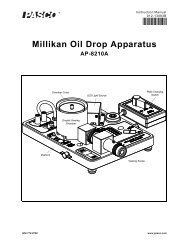 Millikan Oil Drop Apparatus AP-8210A