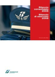Bilancio FS Italiane 2006 - Ferrovie dello Stato Italiane