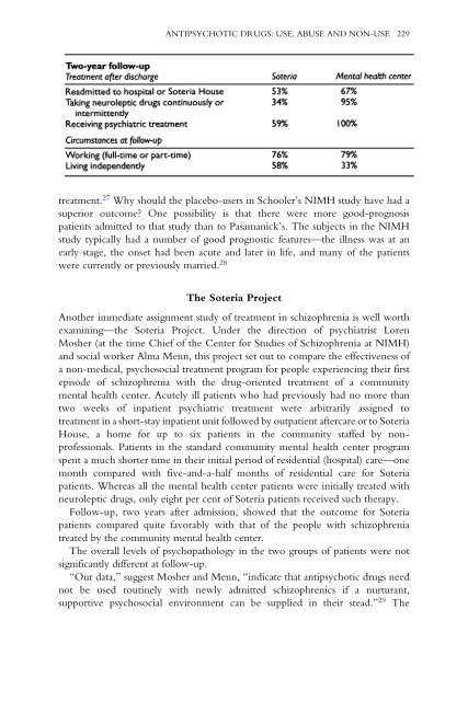 Recovery From Schizophrenia: Psychiatry And Political Economy