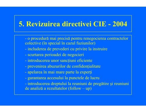 Reprezentarea la locul de munca a salariatilor la ... - CSN Meridian