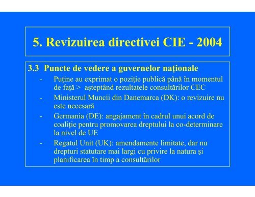 Reprezentarea la locul de munca a salariatilor la ... - CSN Meridian