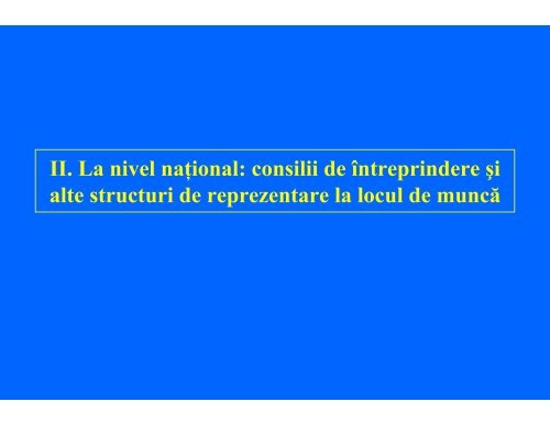 Reprezentarea la locul de munca a salariatilor la ... - CSN Meridian