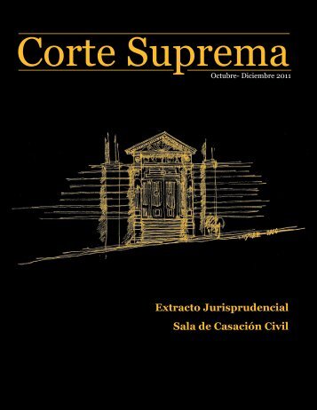 2011 Extracto Jurisprudencial 4 Trim - Corte Suprema de Justicia