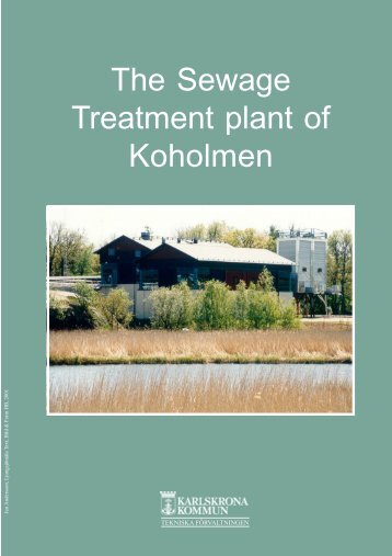 The Sewage Treatment plant of Koholmen