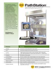 PathStation Digital Imaging System Specification Sheet