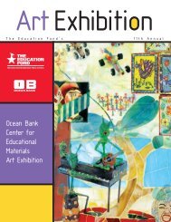 Ocean Bank Center for Educational Materials Art Exhibition