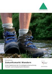 6 Zukunftsmarkt Wandern - Deutscher Wanderverband