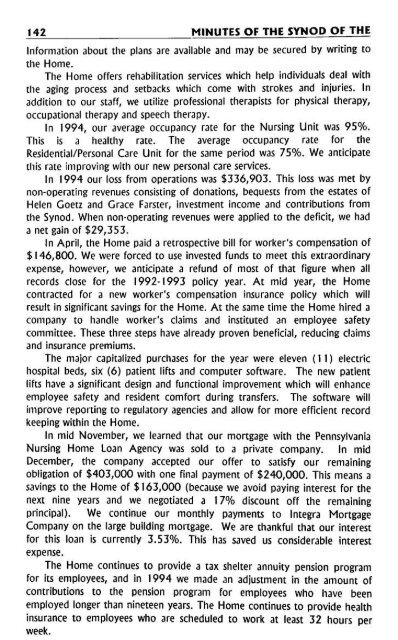 Reformed Presbyterian Minutes of Synod 1995 - Rparchives.org