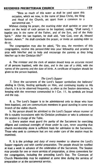 Reformed Presbyterian Minutes of Synod 1995 - Rparchives.org