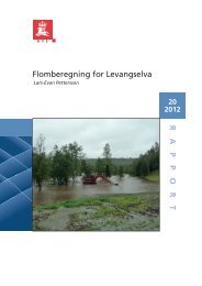 RAPPOR T Flomberegning for Levangselva