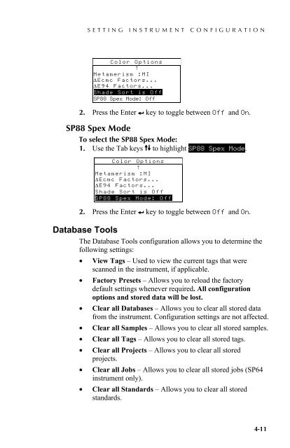 SP60 Series - X-Rite