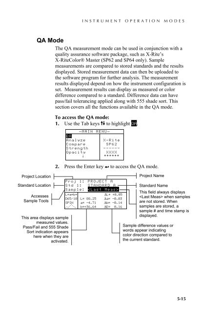 SP60 Series - X-Rite