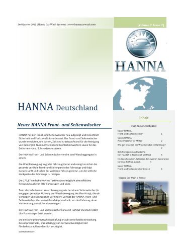 HANNA Deutschland - GPS Service