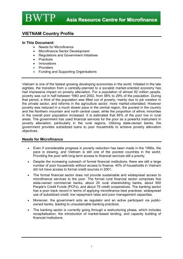 PDF version - Banking with the Poor Network