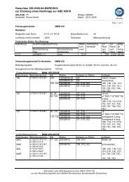 Gutachten 366-0320-04-MURD/N18 zur Erteilung ... - autokola.cz