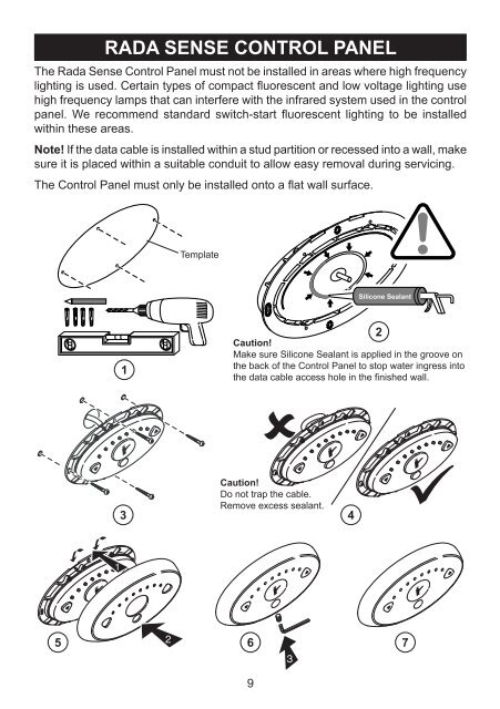 PRODUCT MANUAL - Rada