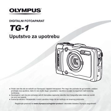 Uputstvo za upotrebu TG-1 - Olympus