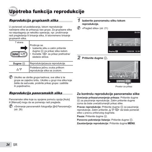 Uputstvo za upotrebu TG-1 - Olympus