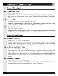 Sample Investigation - CPO Science