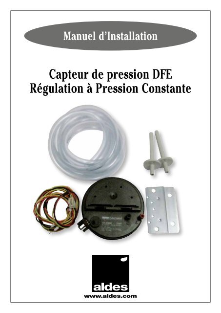 Capteur de pression DFE RÃ©gulation Ã  Pression Constante - Aldes