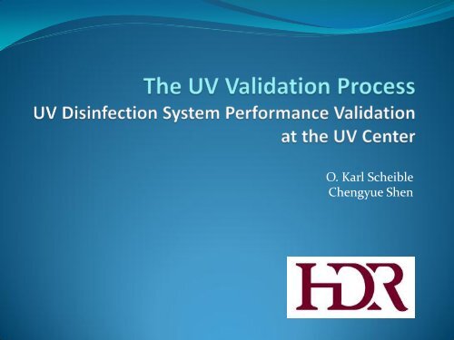 The UV Validation Process - What's New - Ohiowater.org