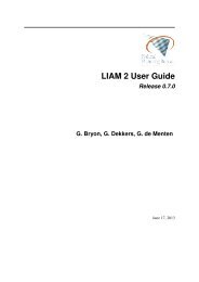 LIAM 2 User Guide