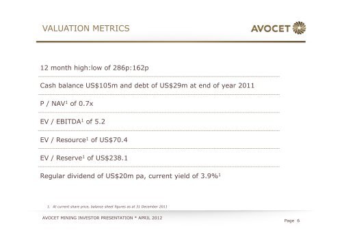 Avocet Mining