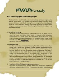 Pray for unengaged unreached people