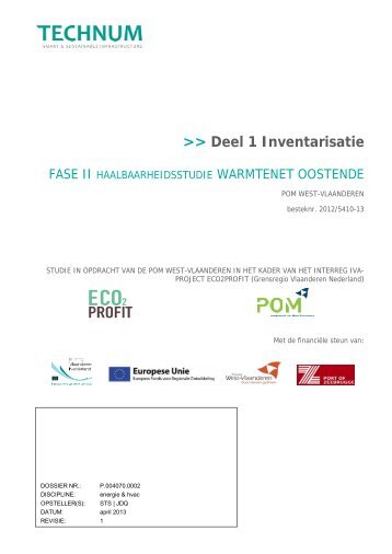 State-of-the Art en Inventarisatie - POM West-Vlaanderen