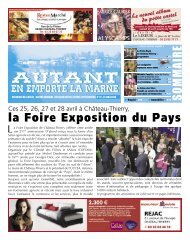 OrganisÃ©e par le COmitÃ© des FOires et SAlons ... - Autant-actu.com