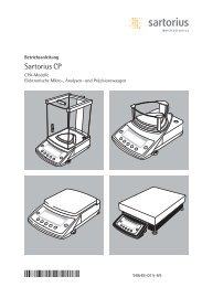 Sartorius CP