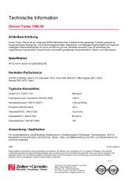 Technische Information - Zeller+Gmelin GmbH